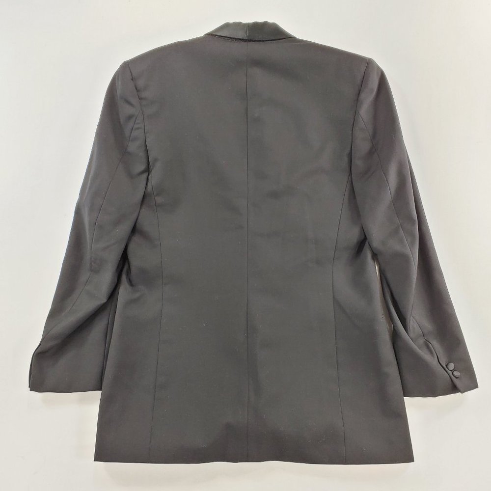 Ermenegildo Zegna Wool Black Tuxedo Blazer Jacket - Picture 6 of 7